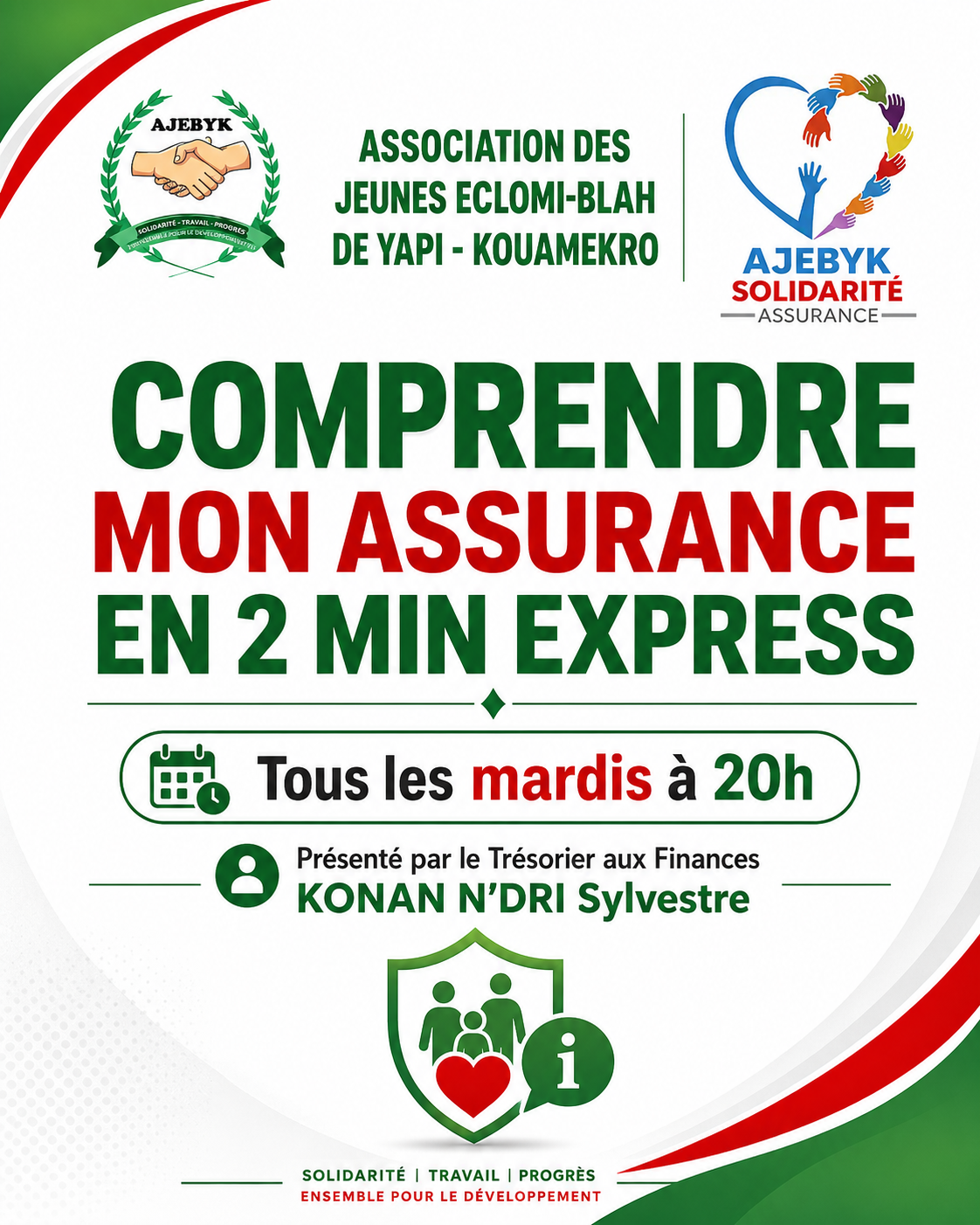 Diffusion connaître mon assurance Ajebyk